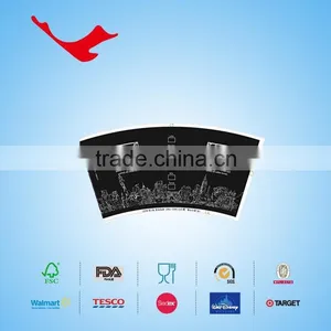 Disposable PE Coated Paper Cup Piece /fan/ Sheet for Coffee thumbnail-5
