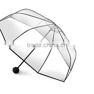 Transparent Folding Umbrella thumbnail-1