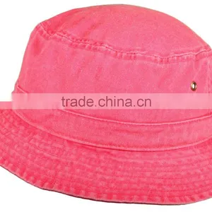 Wholesale Pigment Dyed Twill Washed Bucket Hats thumbnail-1