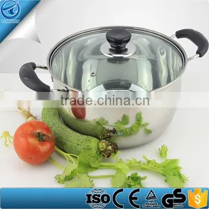 Healthy Non- Toxic Stainless Steel Liner Soup Pot,Wholesale Cookware Cooking Stockpot Soup,cheap Kitchen Cooking Pot thumbnail-1
