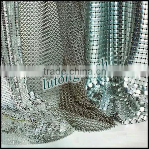 Anping Lutong Mesh Glomesh Gold Metal Mesh for Fabric Curtain Drapery thumbnail-1