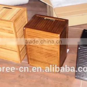 Hot Selling 100% Bamboo Square Household Storage Basket thumbnail-5