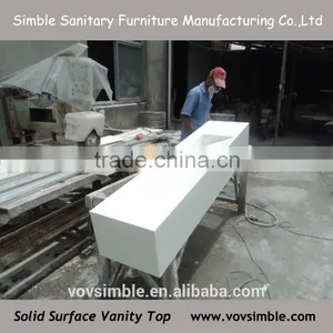 VOVSIMBLE Oem Solid Surface Vanity Top thumbnail-2