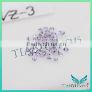 Wholesale Loose Artificial Gemstone #NZ-3 Round Brilliant Cut Color Change Nano Sital Gems Stone for Jewelry Price thumbnail-2