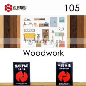 NANPAO Advanced Yellow Transparent Solvent Based CR Adhesive For Woodworking thumbnail-1
