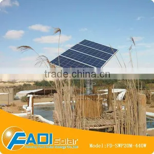 Submersible Solar Water Pump for Irrigation (440W,20M Head) thumbnail-1