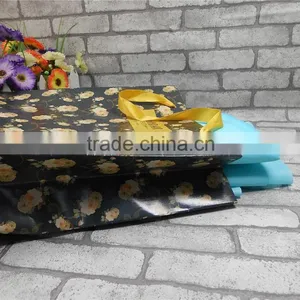 Custom Made Flower Pattern Bags for Shopping Cloth Paper Bag thumbnail-6