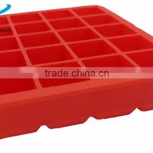 High Quality 20 Lattices Silicone Square Ice Cube Tray thumbnail-3