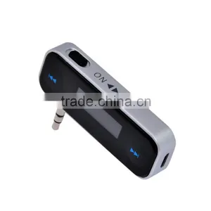 OEM Wireless Low-power FM Radio Transmitter For Mobilephones/Music Player With 3.5mm Audio Jack thumbnail-3