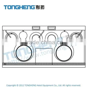 Double Wok Range thumbnail-1
