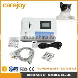 Digital 1-channel Vet Electrocardiograph Veterinary ECG EKG Machine thumbnail-1