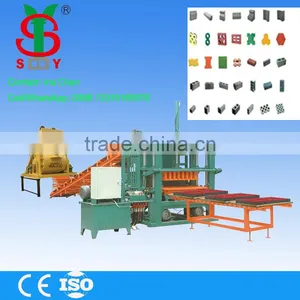 QT4-20 Shengya Machinery/Short Moulding Cycle Time Hydraulic Automatic Block Making Machine thumbnail-3