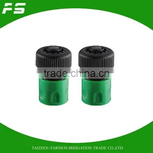 3/4Inch Plastic Garden Water Hose Connector Quick Connector With Stop thumbnail-1