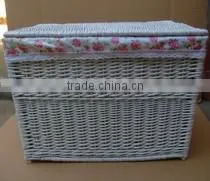 All Pure Handmade Bamboo Basket/buy Vegetables Blue/bamboo Weaving Carry Basket/shopping Basket thumbnail-1