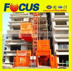 SC 200 Construction Hoist /passenger Material Hoist/hoists for Construction thumbnail-1