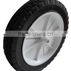 8" "Semi-Pneumatic Wheelbarrow Cart Wheel Tire thumbnail-2