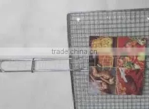 Stainless Steel Barbecue Bbq Grill Wire Mesh Net thumbnail-2