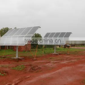 Solar Panel Mounting Bracket on Ground thumbnail-1