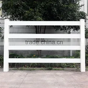 PVC Farm Fence/4-Rail Horse Fence thumbnail-1