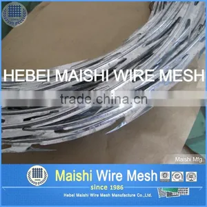 CBT-65 304 Stainless Steel Concertina Ribbon Wire thumbnail-1
