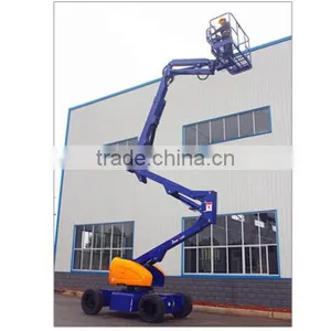20m Electric Crank Arm Aerial Work Platform thumbnail-1