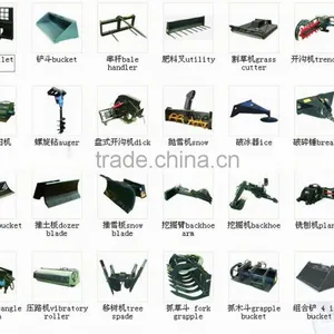 Bucket for Skid Steer Loader, Backhoe Loader, Wheel Loader, Bohcat Bucket, Bucket, Bobcat Attachments thumbnail-5