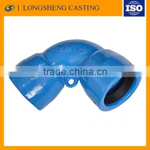 EN545 DI BEND 90 Degree Pipe Fittings MJ/FE FOR PVC thumbnail-1