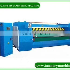 Italy Quality 3200mm Cow Leather Double Blade or Double Felt Sammying and Setting Out Machine thumbnail-3