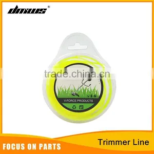 Top Garden Tools Brush Cutter Parts Grass Cutter 2.0mm*15m Twisted Nylon Trimmer Line thumbnail-1