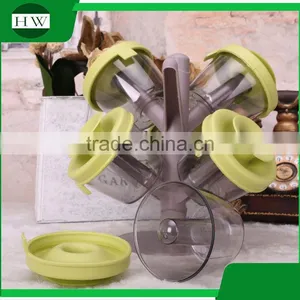 Kitchen Accessories Pop-up Silicone Tree Shaped Seasoning Pot Condiment Container Spice Rack Pots Box Tin Bottle Jar thumbnail-5