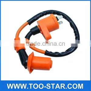Orange Color High Performance Scooter Ignition Coil For GY6 50cc 150cc Motorcycle thumbnail-1