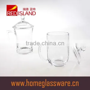 300ml High Clear Crystal Glass Stein With Handle 2016 Hot Selling thumbnail-4