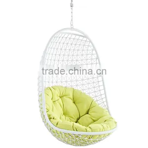 Outdoor Indoor Swing Hanging Chair With Stand Patio Swing Chair thumbnail-3