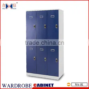 Steel 6 Doors Wardrobe Lockers 6 Doors Metal Wardrobe Lockers thumbnail-1
