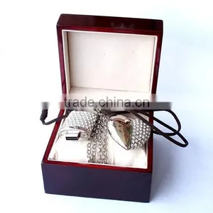 High Quality Heart Shape Jewelry USB Flash Memory, Crystal Lock USB Stick thumbnail-1