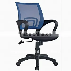 Black Color Arm and Star Base Plastic PVC Chair 6346B thumbnail-1