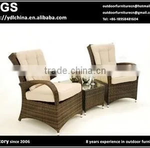 Factory Sale OEM Orders SGS HDPE Rattan Chairs and Coffee Table Outdoor thumbnail-1