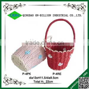 Colorful Empty Modern Cute Wedding Gift Baskets thumbnail-5