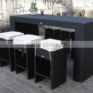 Good Quality Black Bar Stool Dining Chair L thumbnail-5