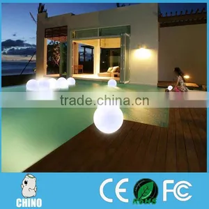 Floating Outdoor Light Changing Color With Rgb Led Light Ball thumbnail-1