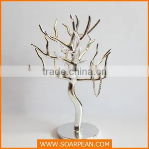 Decorative Metal Tree Shape for Jewelry Display Stand thumbnail-1