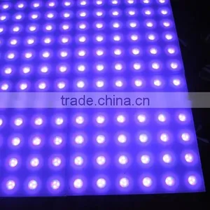 Modern Fashion Rechargeable Battery 16 Colors Change Lighting Plastic Square LED Dancing Floor With CE,SGS & Rohs Certification thumbnail-3
