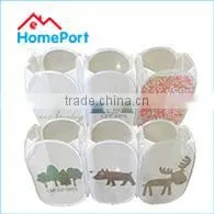 Cartoon Collapsible Laundry Hamper Basket With Carry Handles thumbnail-1