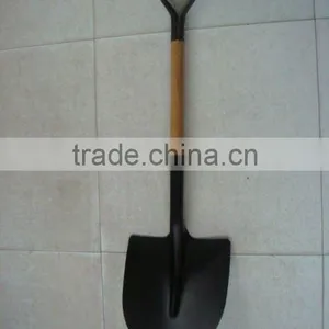S518 Shove With Wood Handle thumbnail-1