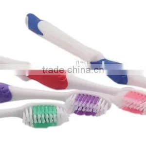 Hot Selling Plastic Kids Toothbrush With Cover and Disposable Head thumbnail-2