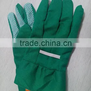 DDSAFETY Flower Designed Cotton With Dots Children Glove Working Glove thumbnail-5