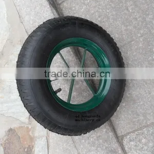 Air Wheel 3.50-8 Wheelbarrow Tire and Inner Tube 350-8 thumbnail-1