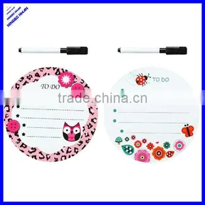 2013 Hot Selling Cheap Oval Shaped Mini no Frame White Board thumbnail-1