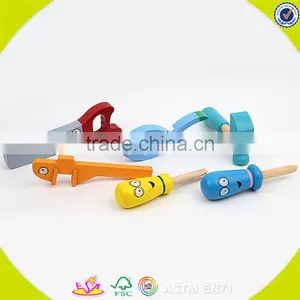 2017 Wholesale Best Sale Lovely Baby Wooden Diy Tool W03C019 thumbnail-1