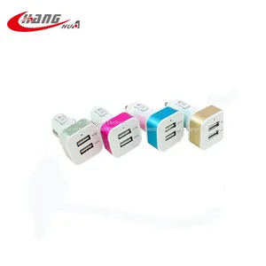 Portable USB Charger Cell Phone 2 Usb Car Charger thumbnail-3